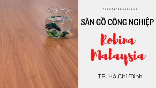 Sàn Gỗ Robina Nhập Khẩu Malaysia Chính Hãng Tại TP Hồ Chí Minh