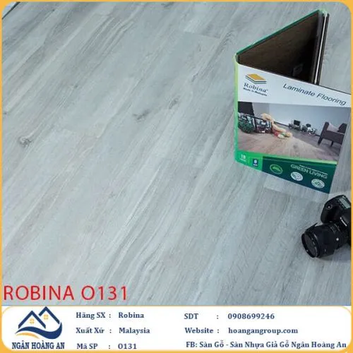 Sàn Gỗ Công Nghiệp Robina O131 8mm Bản Lớn