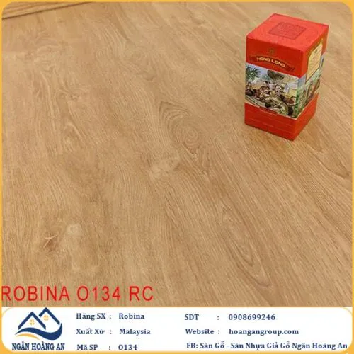 Sàn Gỗ Công Nghiệp Robina O134 12mm Bản Nhỏ