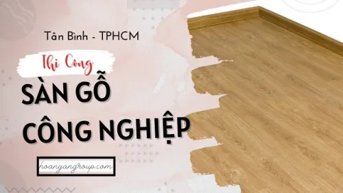 Thi Công Sàn Gỗ Công Nghiệp Robina O134 Tại Tân Bình TPHCM