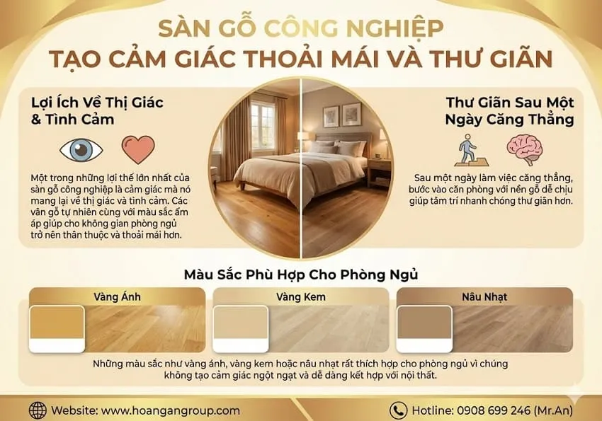 Sàn Gỗ Công Nghiệp Tạo Cảm Giác Thoải Mái Và Thư Giãn Sàn Gỗ Công Nghiệp Tạo Cảm Giác Thoải Mái Và Thư Giãn