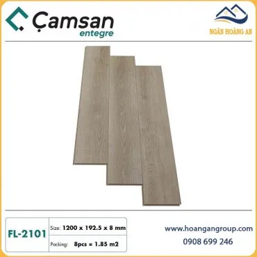 Sàn Gỗ Công Nghiệp Thổ Nhỉ Kỳ Camsan 8mm FL-2101