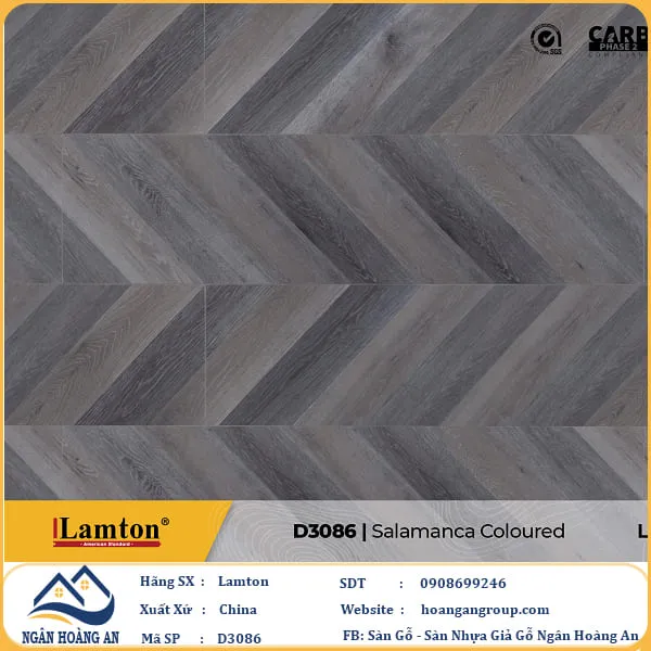 Sàn Gỗ Công Nghiệp Vân Xương Cá Lamton
