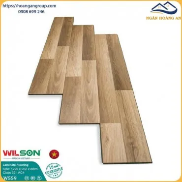 Sàn Gỗ Công Nghiệp Wilson W559 8mm