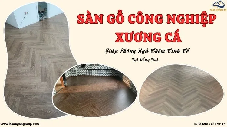 Sàn Gỗ Công Nghiệp Xương Cá Giúp Phòng Ngủ Thêm Tinh Tế Tại Đồng Nai Sàn Gỗ Công Nghiệp Xương Cá Giúp Phòng Ngủ Thêm Tinh Tế Tại Đồng Nai