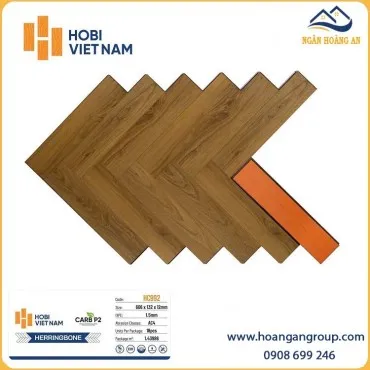 Sàn Gỗ Công Nghiệp Xương Cá Hobi Carb HC992