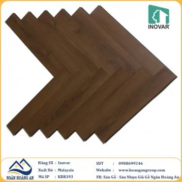 Sàn Gỗ Công Nghiệp Xương Cá Inovar KBR393 10mm