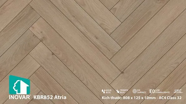 Sàn Gỗ Công Nghiệp Xương Cá Inovar KBR852