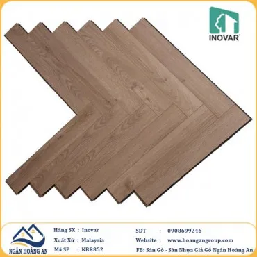 Sàn Gỗ Công Nghiệp Xương Cá Inovar KBR852 10mm