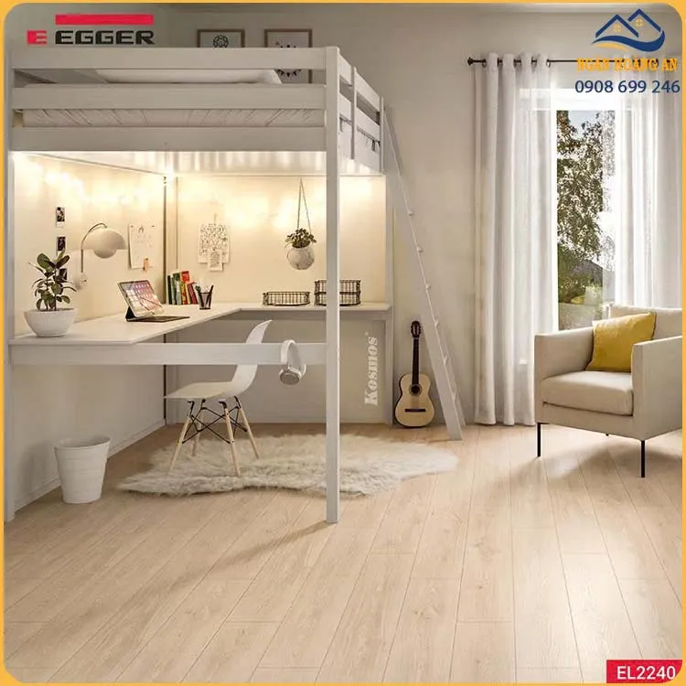 Ưu Điểm Của Sàn Gỗ Công Nghiệp Egger Aqua+ 8mm EL2240