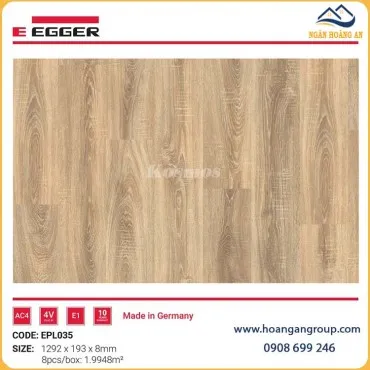 Sàn Gỗ Đức Egger Classic Dày 8mm EPL035