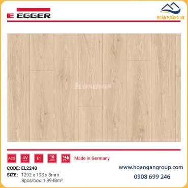 Sàn Gỗ Đức Egger Dày 8mm Aqua+ EL2240
