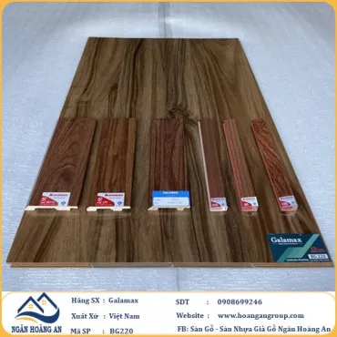 Sàn Gỗ Galamax Giá Rẻ BG220 Dày 8.3mm
