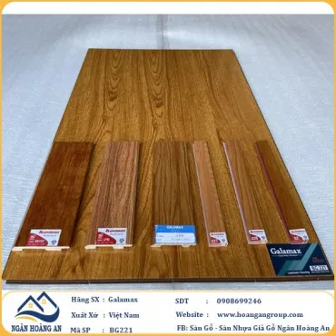 Sàn Gỗ Galamax Giá Rẻ BG221 Dày 8.3mm