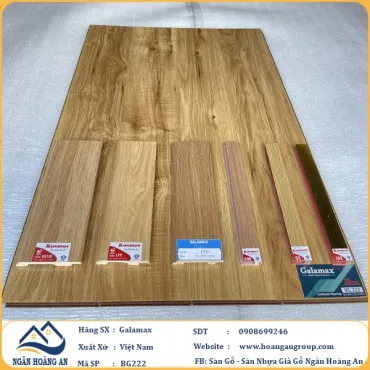 Sàn Gỗ Galamax Giá Rẻ BG222 Dày 8.3mm