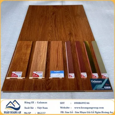 Sàn Gỗ Galamax Giá Rẻ BG227 Dày 8.3mm