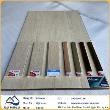 Sàn Gỗ Công Nghiệp Galamax BG228 Dày 8.3mm