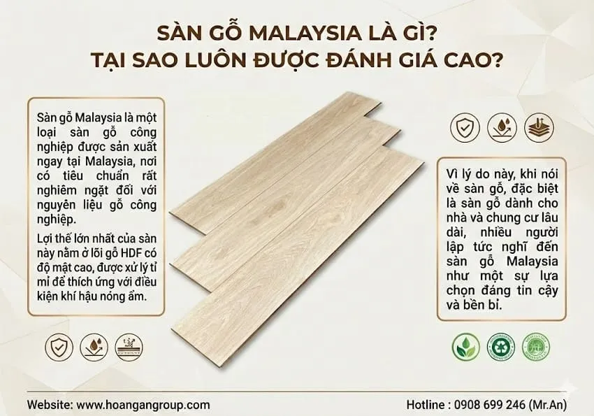 Sàn Gỗ Malaysia Là Gì? Tại Sao Luôn Được Đánh Giá Cao?