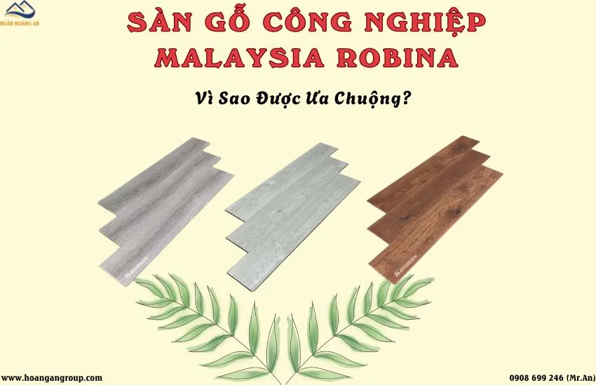 Sàn Gỗ Malaysia Robina Loại Nào Tốt Nhất? Vì Sao Được Ưa Chuộng
