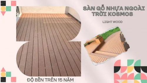Thi Công Sàn Ngoài Trời Kosmos Light Wood Tại Gò Vấp TPHCM