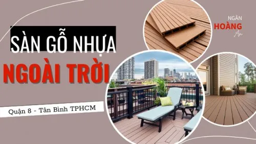 Sàn Gỗ Nhựa Ngoài Trời Lót Ban Công Tại Quận 8, Tân Bình TPHCM