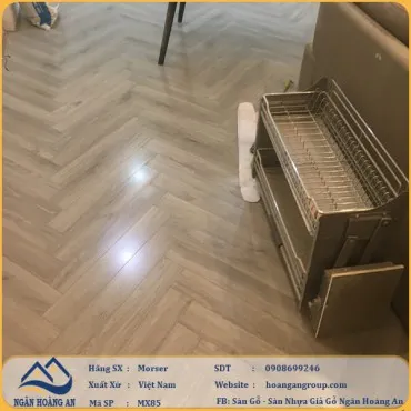 Công Trình Sàn Gỗ Xương Cá Morser MX85 Tại Quận 2, TP Hồ Chí Minh