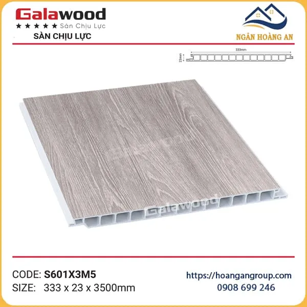 Sàn Nhựa Chịu Lực Gác Lửng Gác Xép Galawood S601X3M5