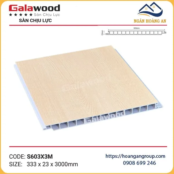 Sàn Nhựa Chịu Lực Gác Lửng Gác Xép Galawood S603X3M
