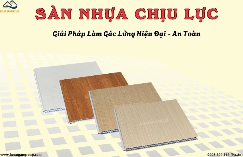Sàn Nhựa Chịu Lực – Giải Pháp Làm Gác Lửng, Gác Xép Hiện Đại Và An Toàn