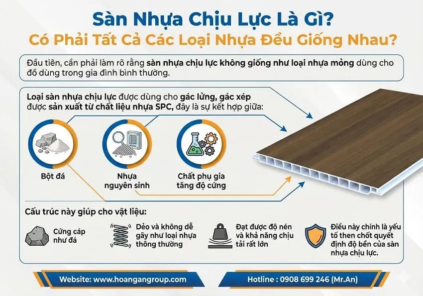Sàn Nhựa Chịu Lực Là Gì? Có Phải Tất Cả Các Loại Nhựa Đều Giống Nhau?