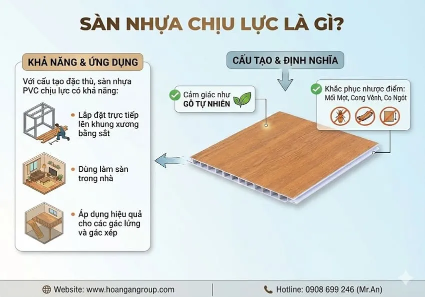Sàn Nhựa Chịu Lực Là Gì?