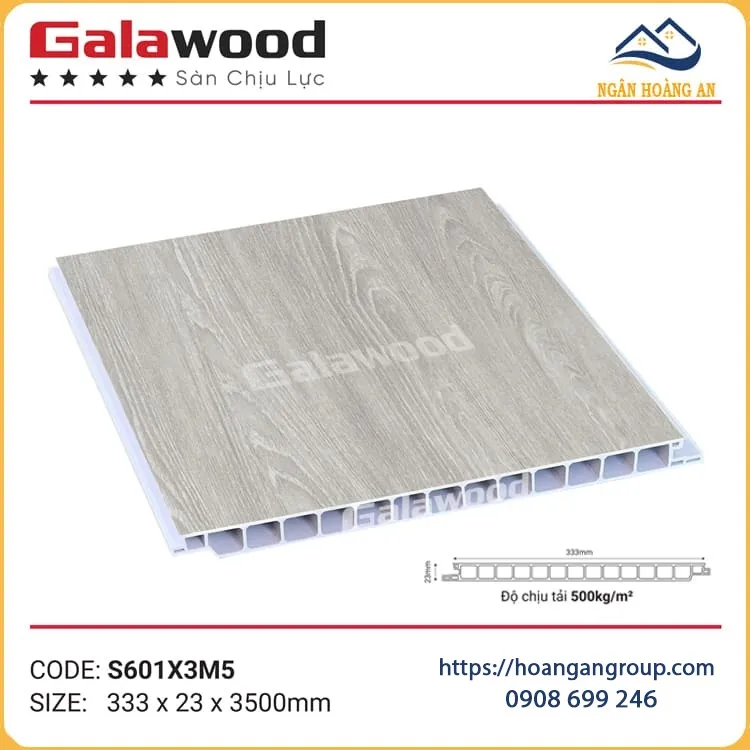 Sàn Nhựa Chịu Lực Làm Gác Xếp Galawood S601X3M5 Sàn Nhựa Chịu Lực Làm Gác Xếp Galawood S601X3M5