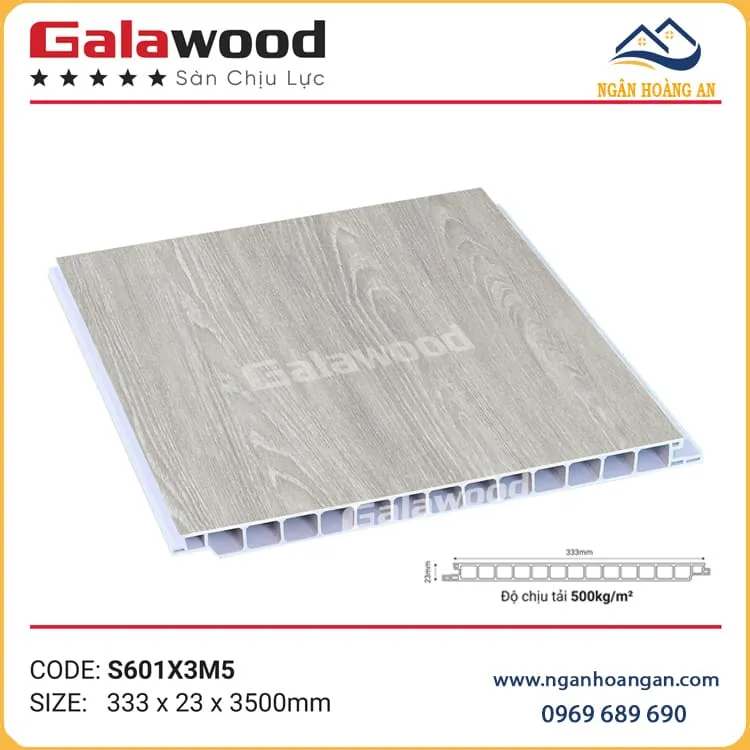 Sàn Nhựa Chịu Lực Làm Gác Xép Galawood S601X3M5