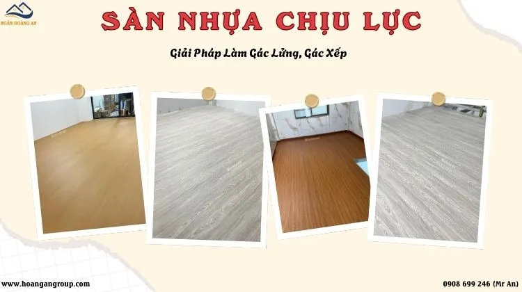 Sàn Nhựa Chịu Lực Phiên Bản Mới – Giải Pháp Làm Gác Lửng, Gác Xếp