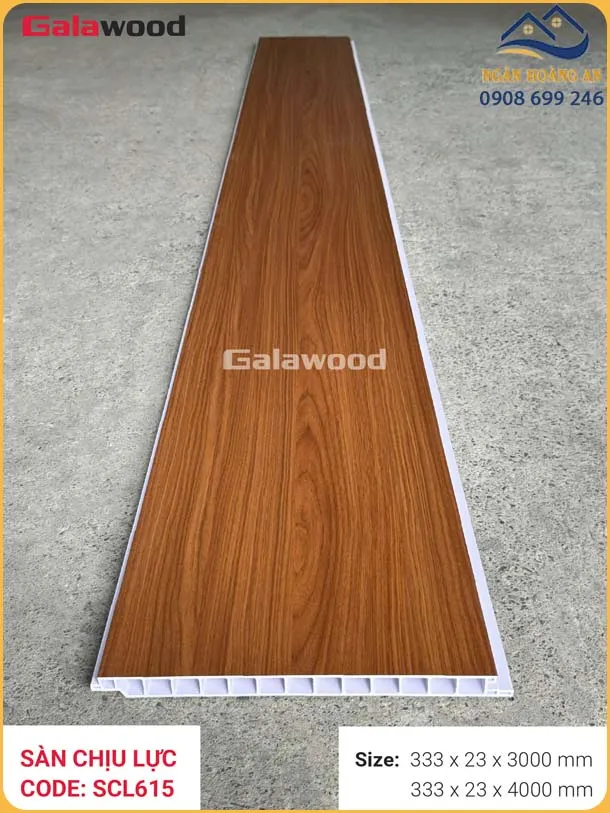 Ứng Dụng Sàn Nhựa Chịu Lực Galawood SCL615