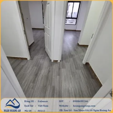 Bàn Giao Công Trình Sàn Nhựa Dán Keo Galamax FO312 Tại Quận 7, TP Hồ Chí Minh