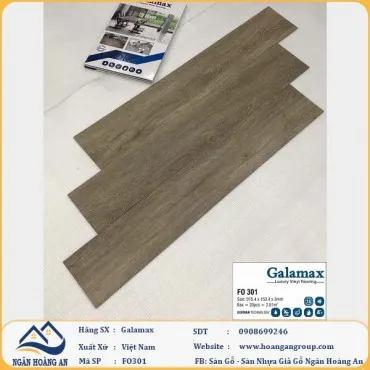 Sàn Nhựa Dán Keo Galamax 3mm FO301