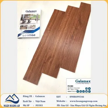 Sàn Nhựa Dán Keo Galamax 3mm FO303