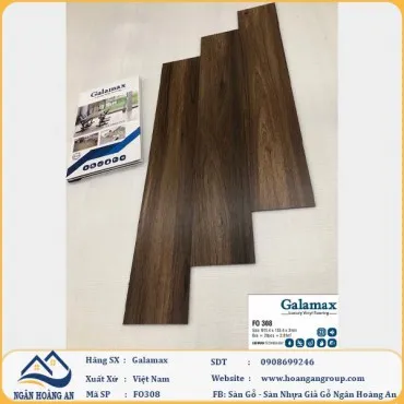 Sàn Nhựa Dán Keo Galamax 3mm FO308