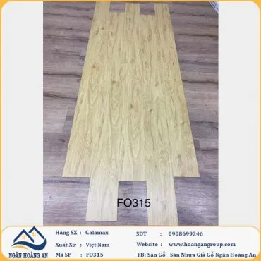 Sàn Nhựa Dán Keo Galamax 3mm FO315