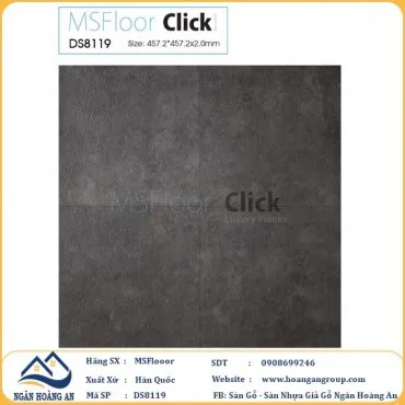 Sàn Nhựa Dán Keo Giá Bê Tông MSFloor DS8119