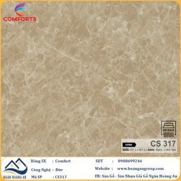 Sàn Nhựa Dán Keo Giả Vân Đá Comforts 3mm CS317
