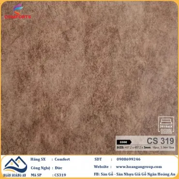 Sàn Nhựa Dán Keo Giả Vân Đá Comforts 3mm CS319