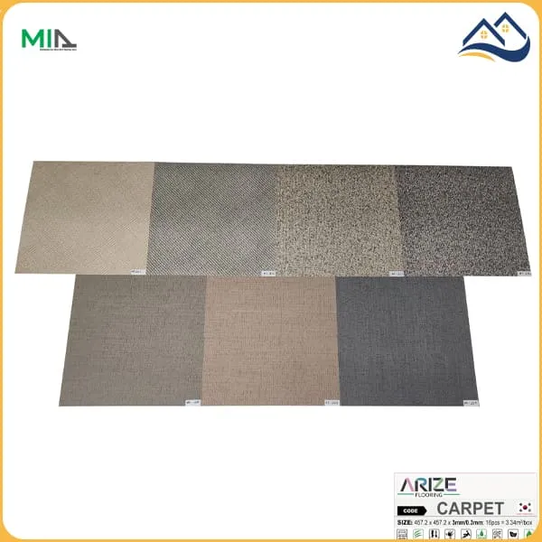 Sàn Nhựa Dán Keo Giả Vân Đá Arize 3mm