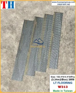 Sàn Nhựa Dán Keo Giả Vân Thảm W313 Dày 3mm