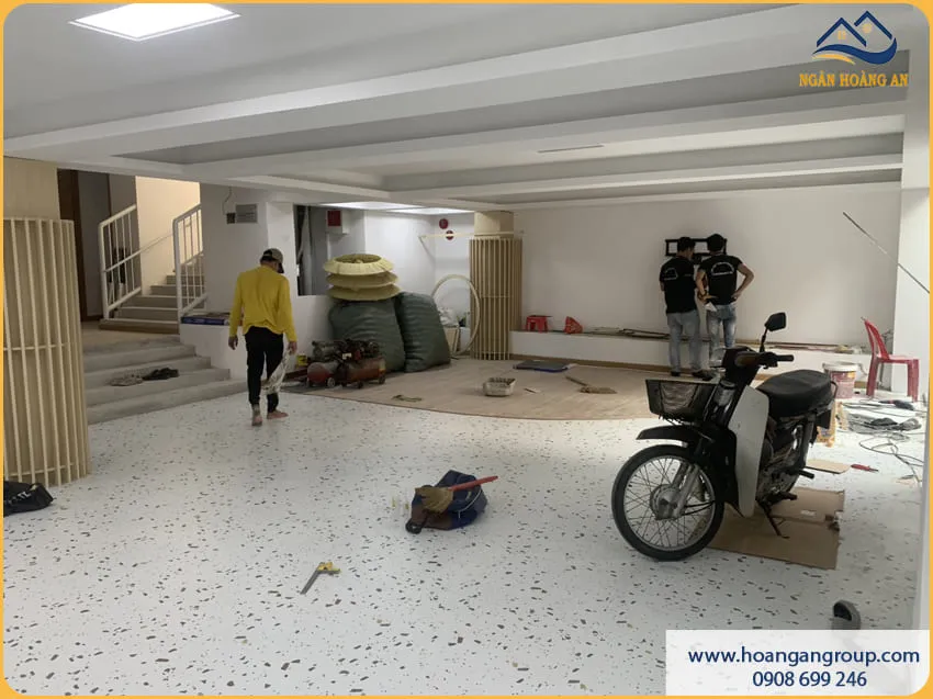 Sàn Nhựa Dán Keo Giúp Không Gian Gọn Gàng
