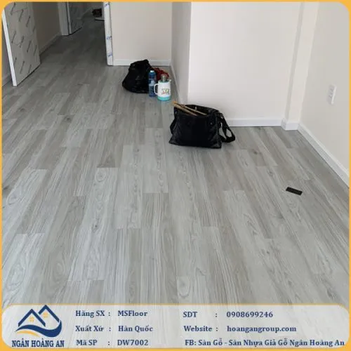 Công Trình Sàn Nhựa Dán Keo MSFloor DW7002 Tại Quận 9, TP.HCM