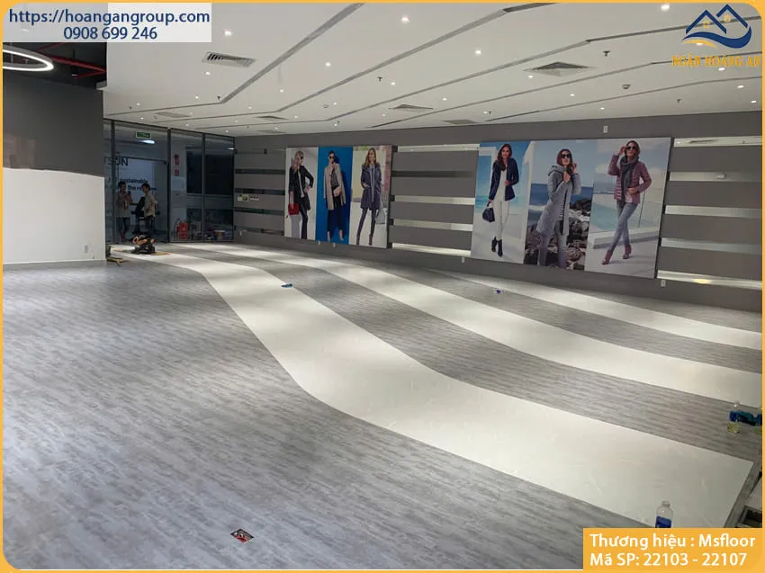 Thi Công Lắp Đặt Sàn Nhựa Dán Keo Msfloor Tại Tân Bình TPHCM Thi Công Lắp Đặt Sàn Nhựa Dán Keo Msfloor Tại Tân Bình TPHCM