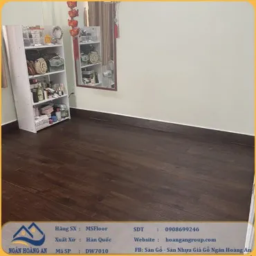 Công Trình Sàn Nhựa Dán Keo MSFloor DW7010 Tại Q12, TP. Hồ Chí Minh
