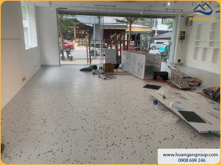Sàn Nhựa Dán Keo MSFloor W309 Cho Cửa Hàng